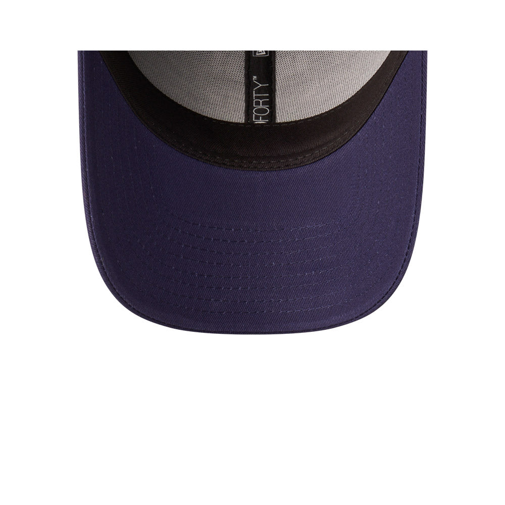 Canberra Raiders Youth Hat - NRL 2025 Badged Navy Blue OTC 9Forty Kids Strapback Cap - New Era